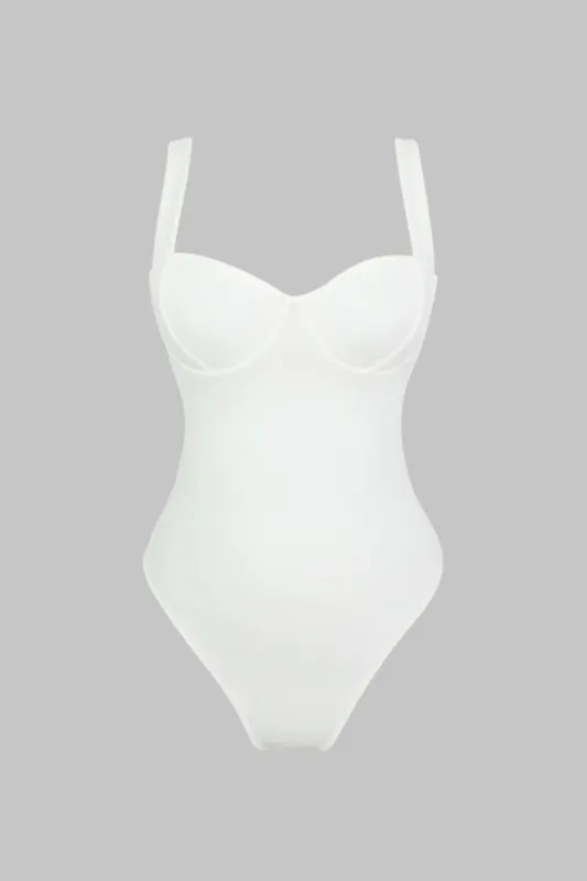 Bustier ærmeløs bodysuit sold by Micas