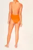 Rygfri V-hals halter bodysuit sold by Micas