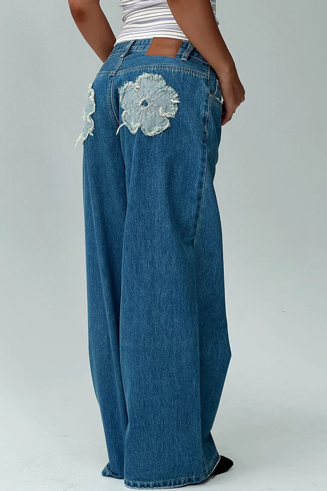 Denim patchwork lige ben jeans sold by Micas product image thumbnail 2