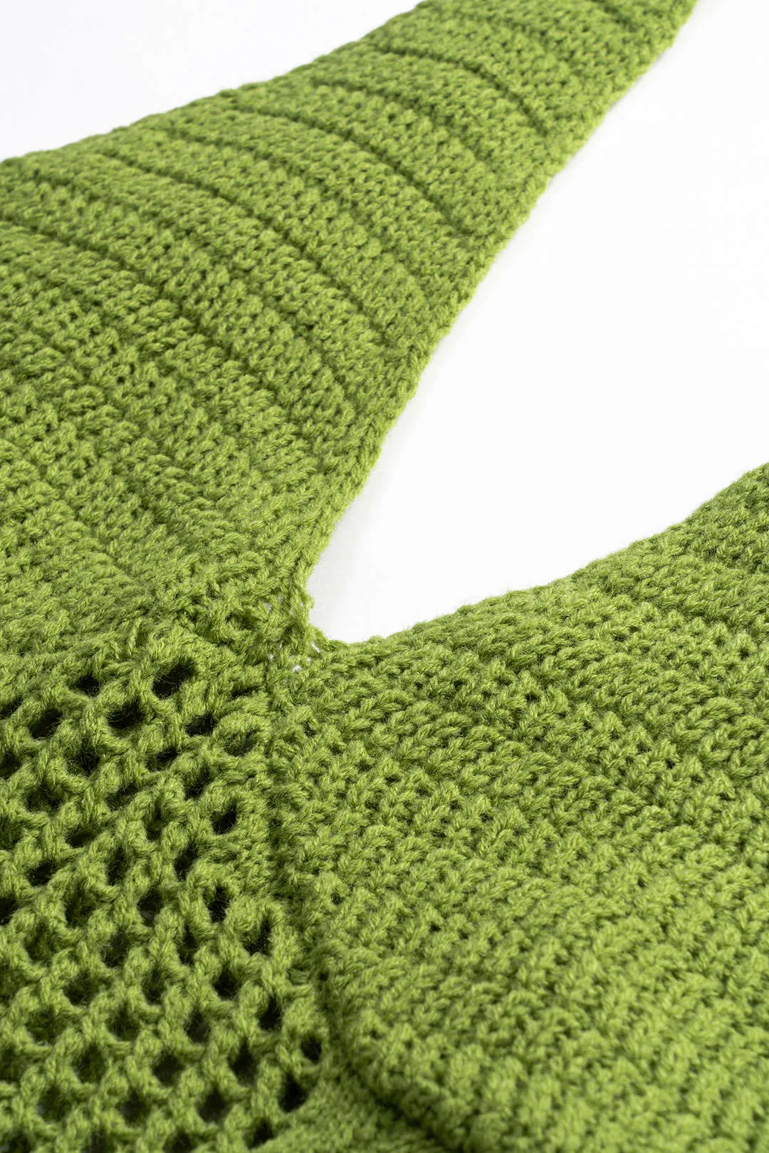 Plus størrelse strikbånd tilbage tank top sold by Micas product image thumbnail 4