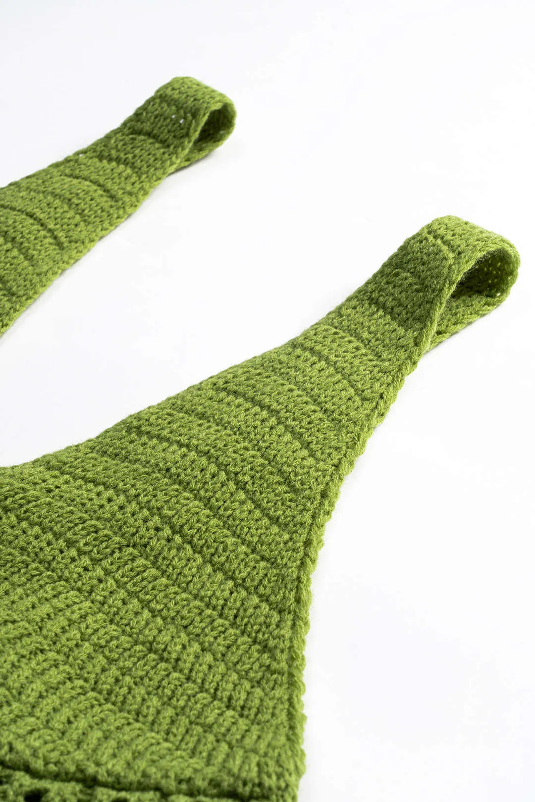 Plus størrelse strikbånd tilbage tank top sold by Micas product image thumbnail 3