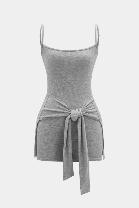 Ærmeløs slip strappy mini kjole sold by Micas