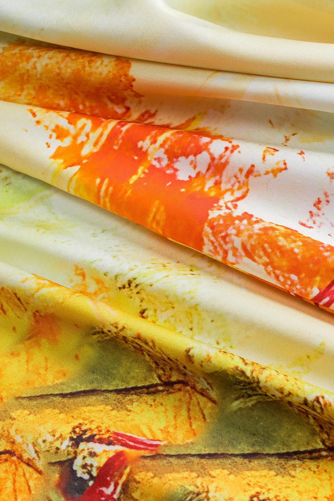 Abstract Print Satin Pocket Bukser sold by Micas product image thumbnail 4