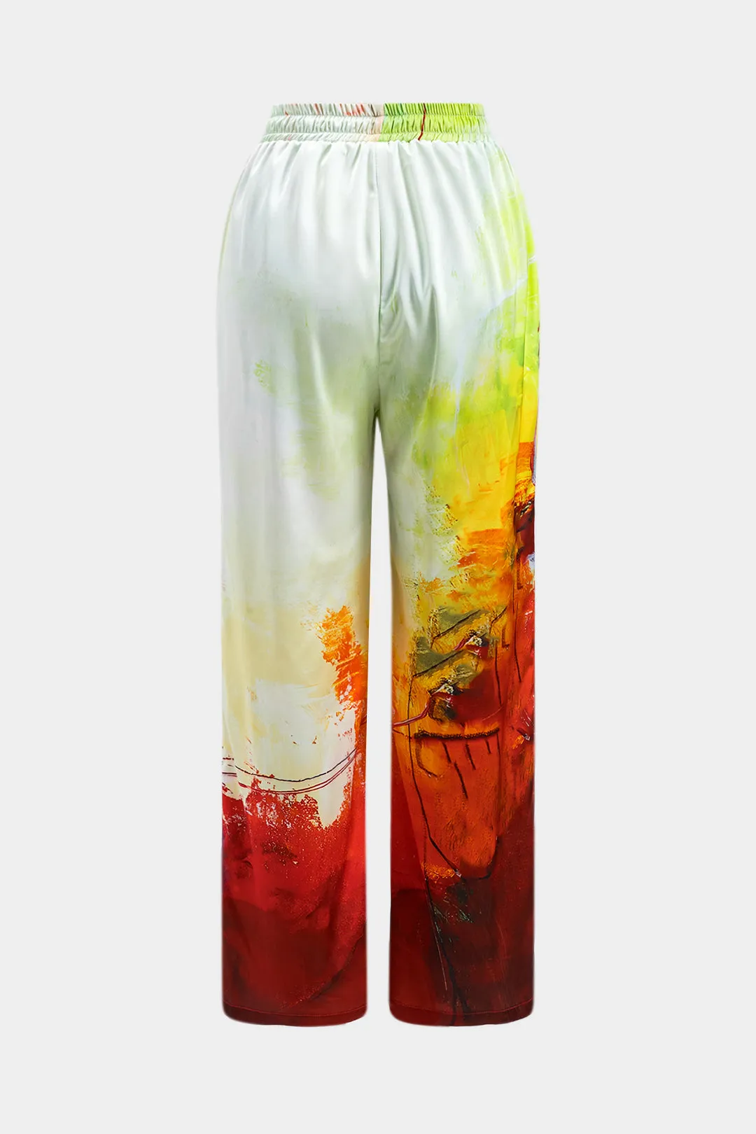 Abstract Print Satin Pocket Bukser sold by Micas product image thumbnail 2