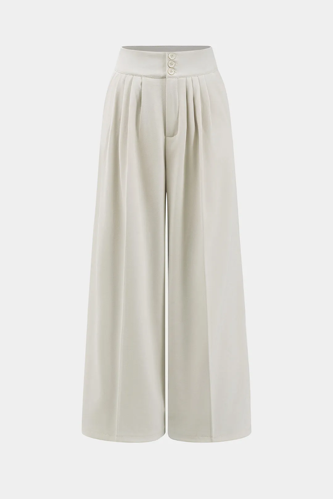 Grundlæggende faste brede benbukser sold by Micas