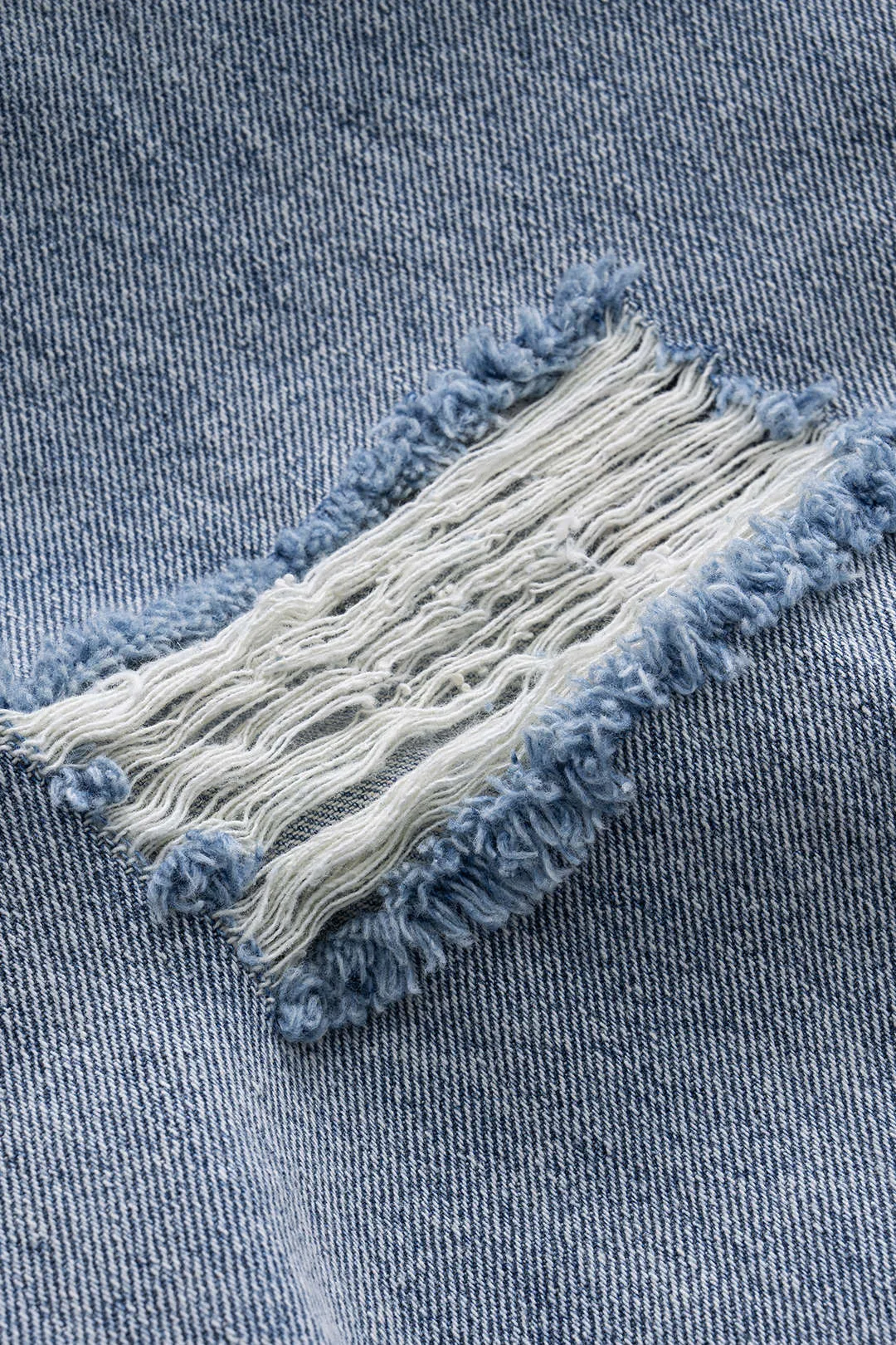 Denim udskåret brede ben jeans sold by Micas product image thumbnail 4