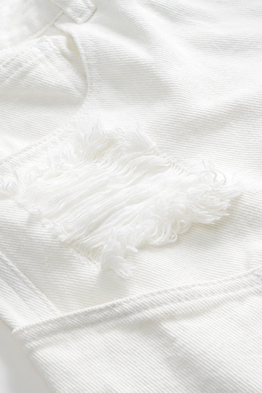 Rippet lynlås brede ben tønde jeans sold by Micas product image thumbnail 3