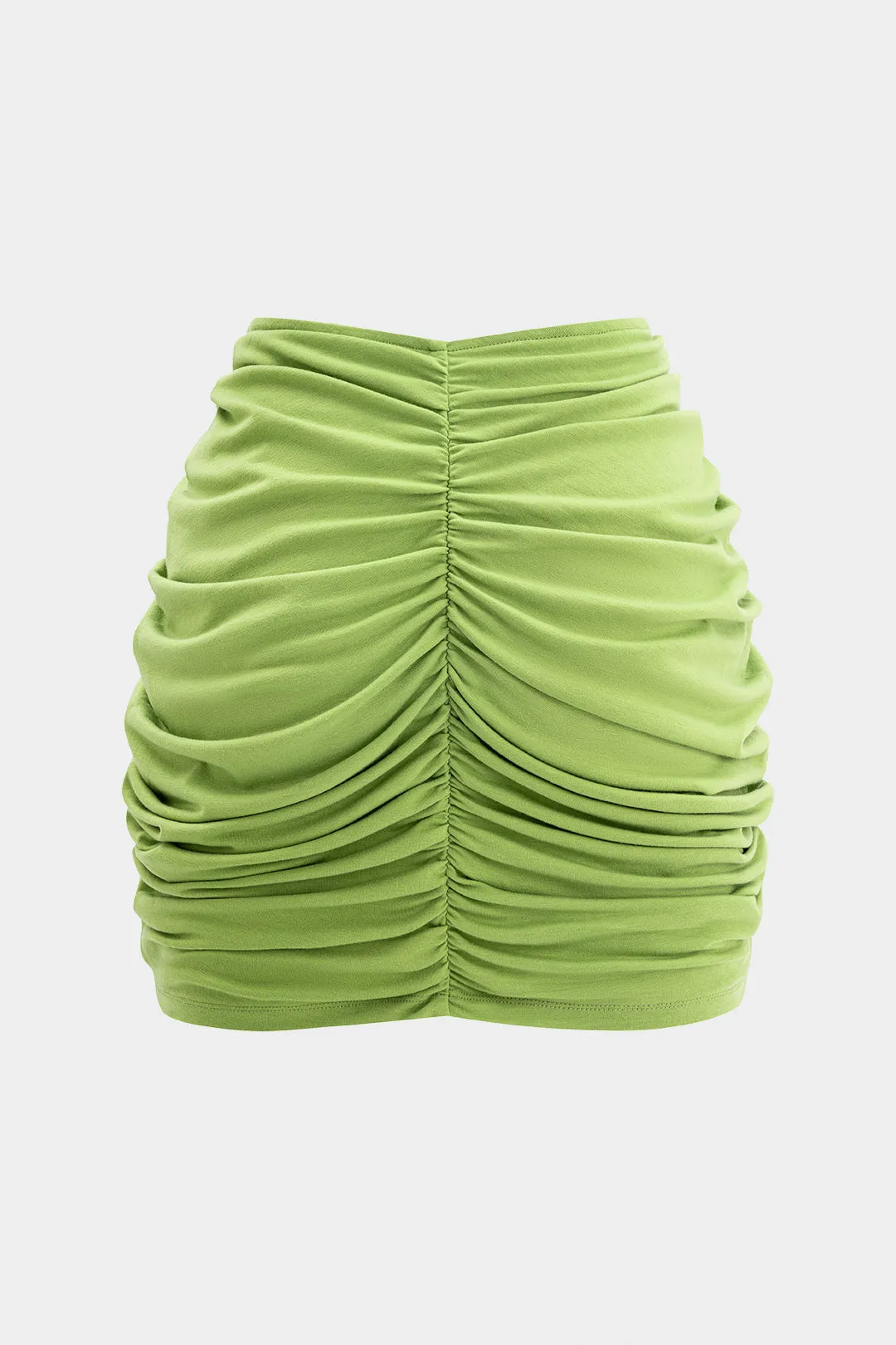 Metallisk ruched udskåret nederdel sold by Micas product image thumbnail 2