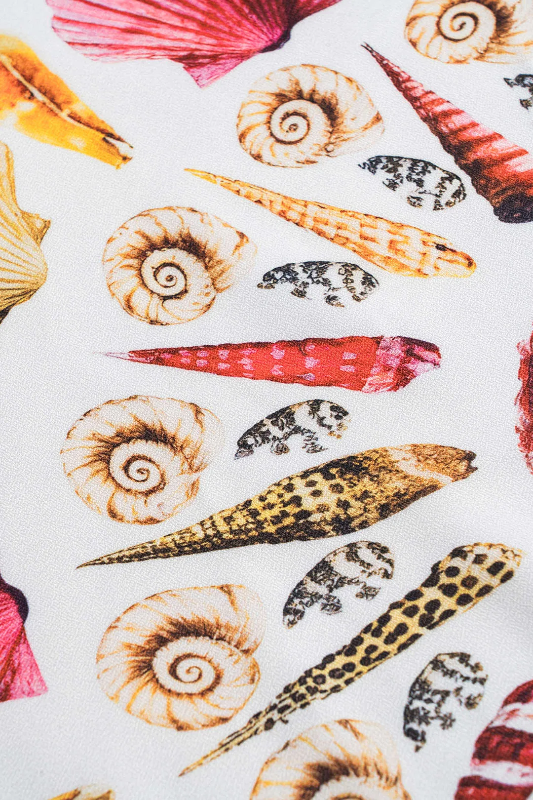 Tropisk print satin nederdel sold by Micas product image thumbnail 3