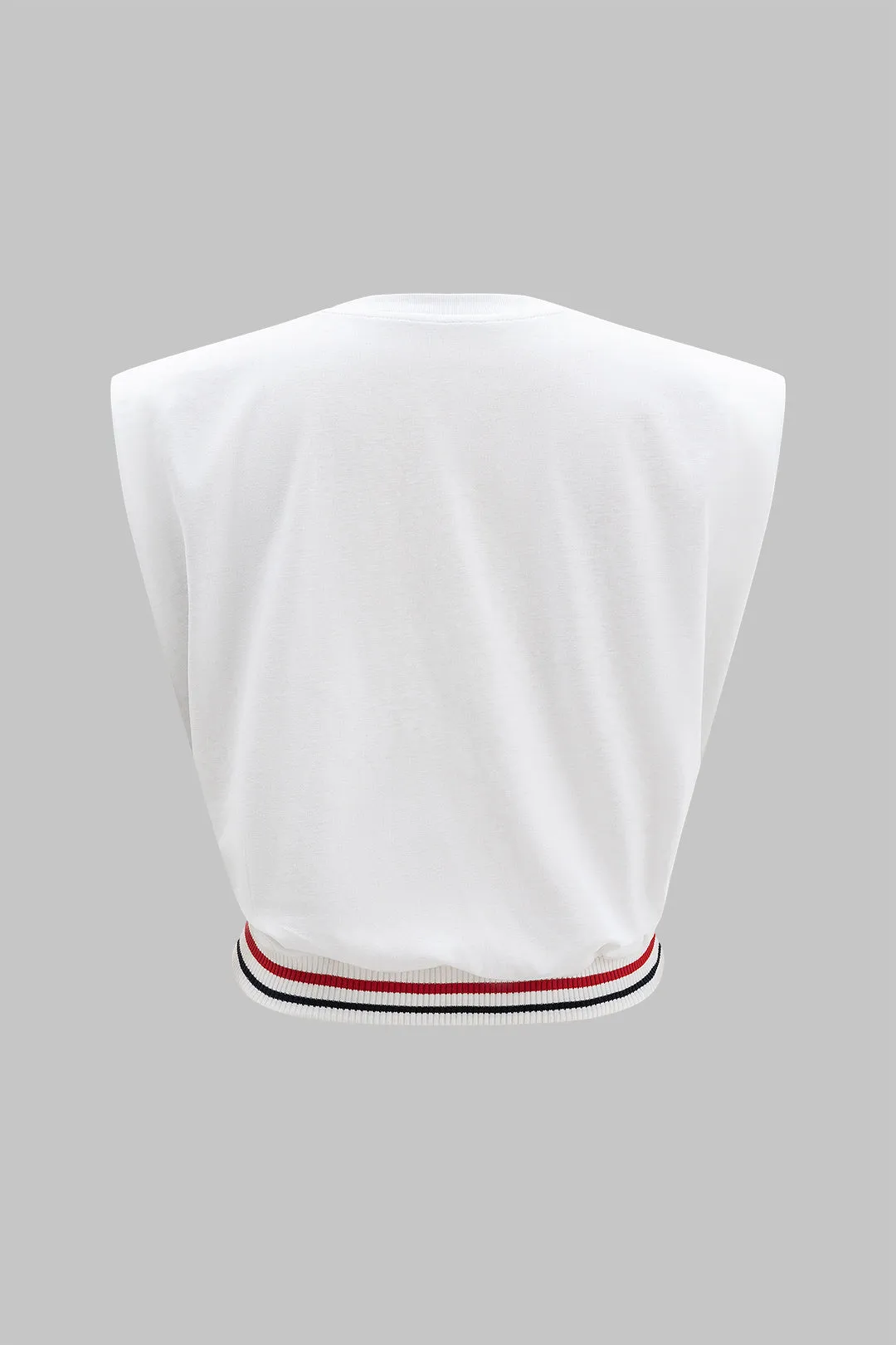 Bilprint rund hals ærmeløs t-shirt sold by Micas product image thumbnail 2