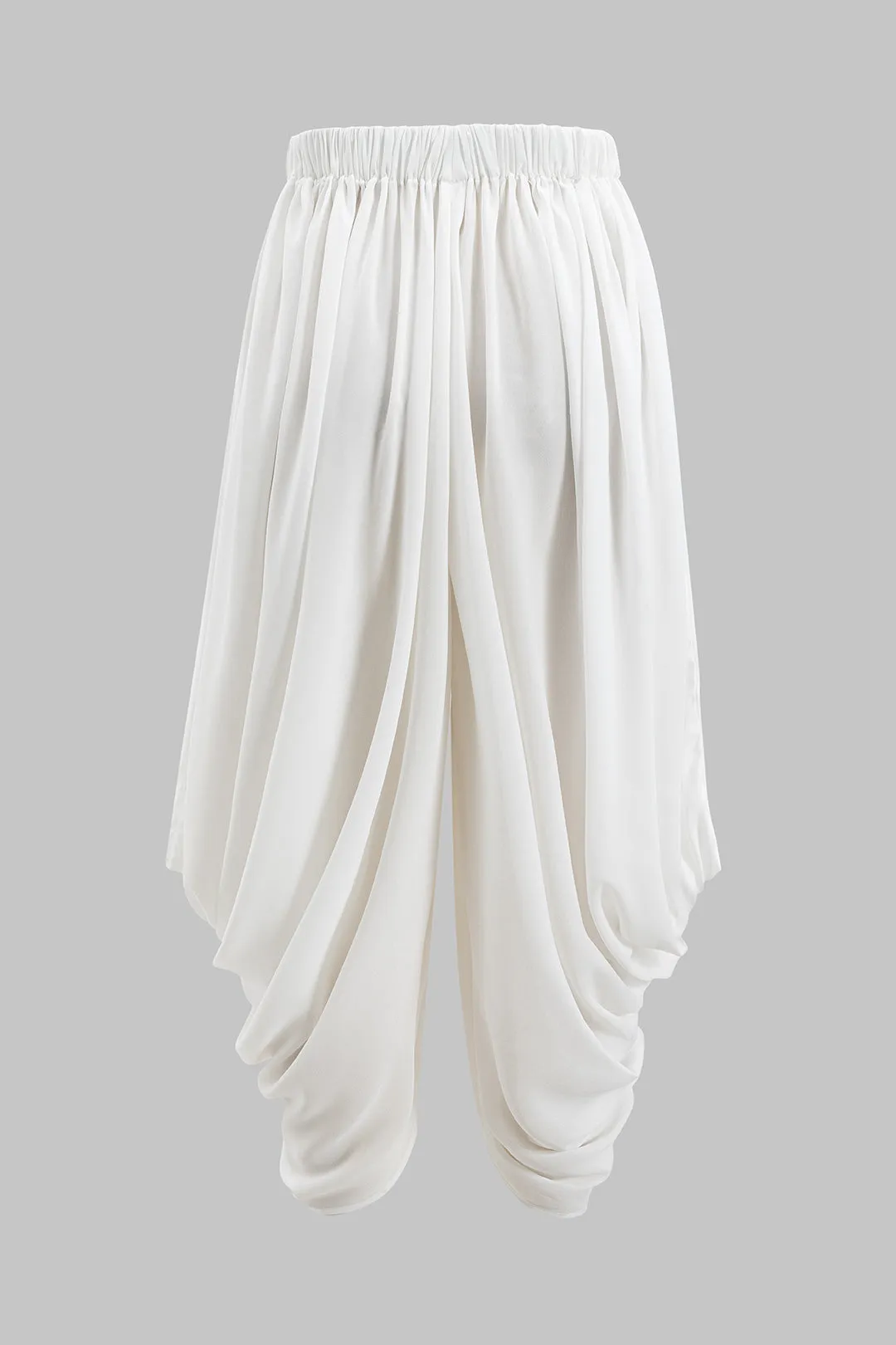 Chiffon Ruched høje talje bukser sold by Micas product image thumbnail 2