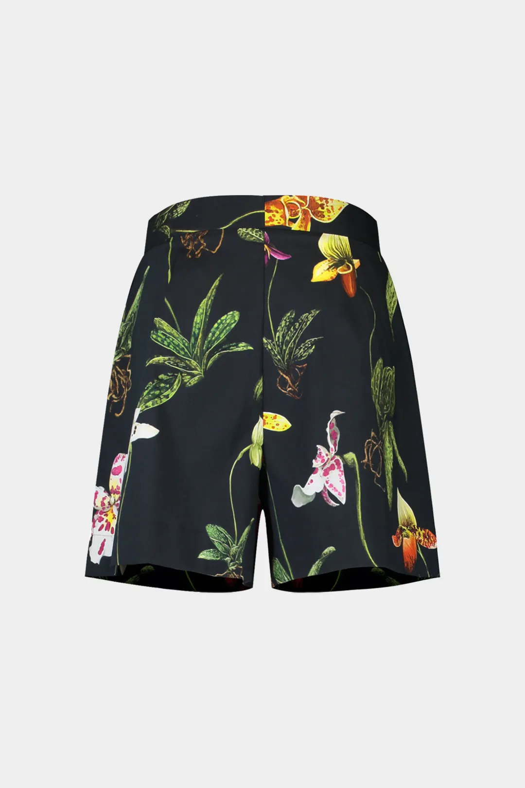 Tropiske blomsterblade Print lynlås lommehorts sold by Micas product image thumbnail 2