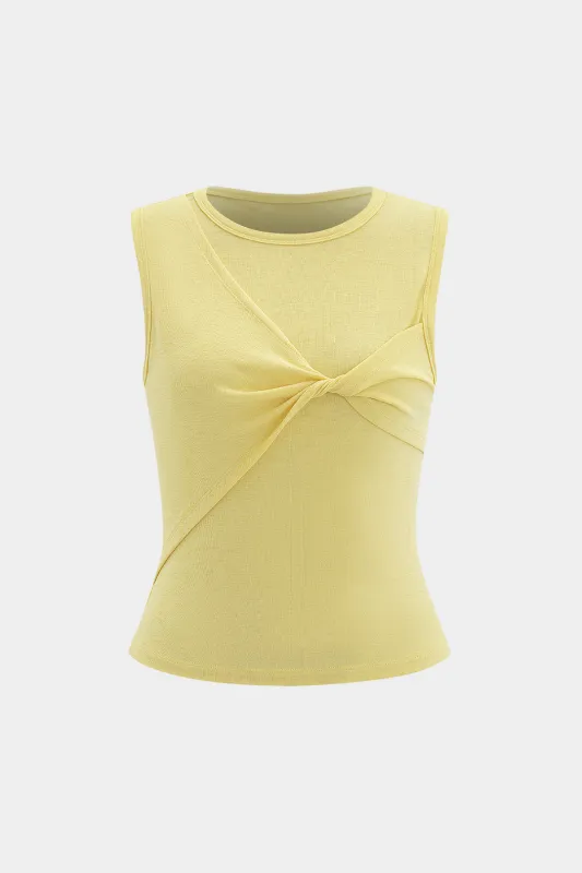 Twist Knot Tank Top sold by Micas