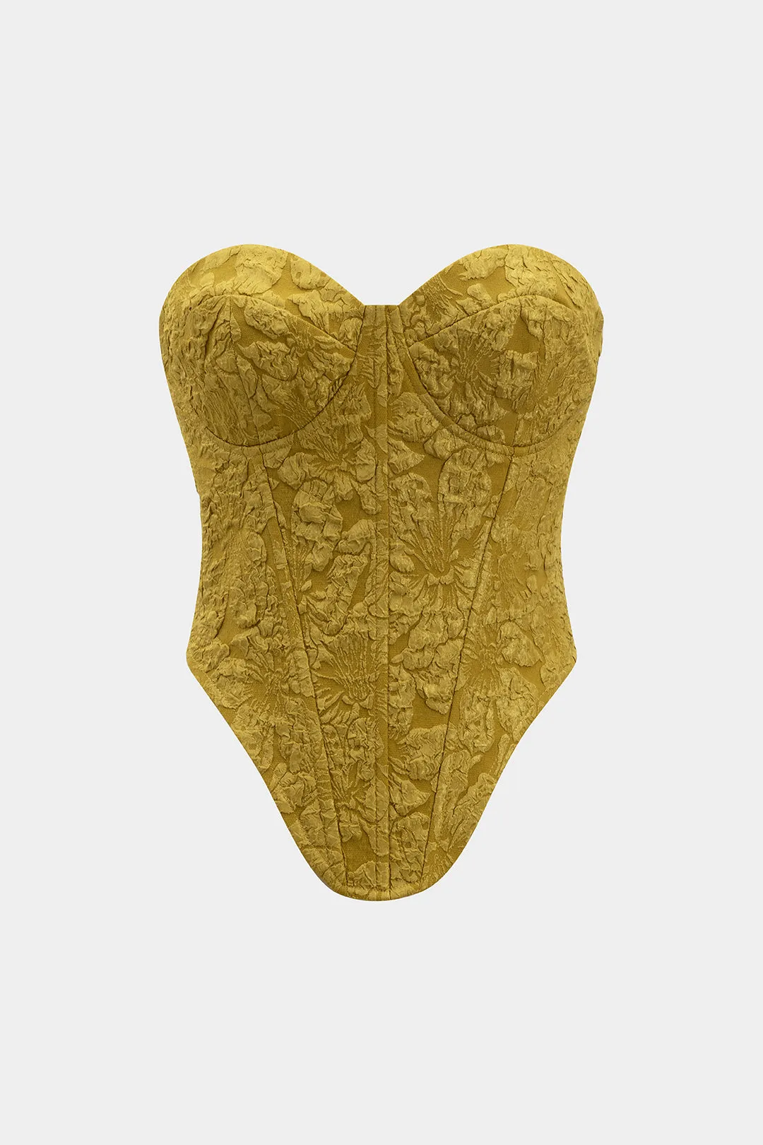 Jacquard Bustier Tube Top sold by Micas