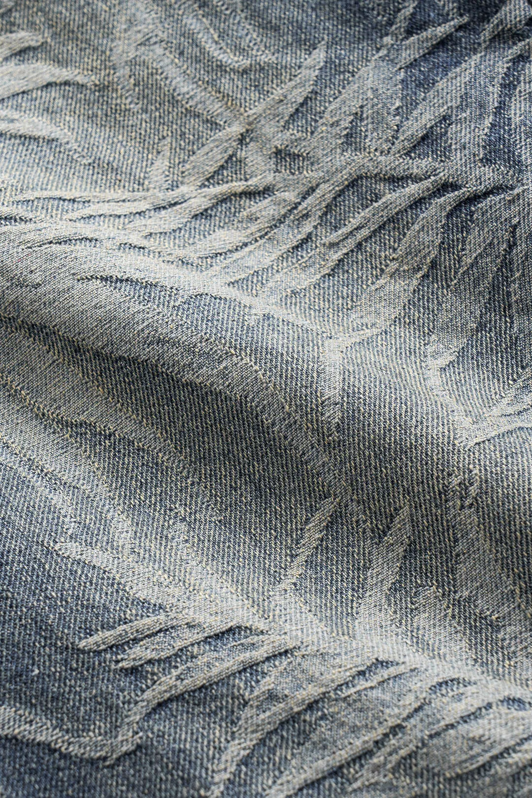 Jacquard denim lige ben jeans sold by Micas product image thumbnail 4