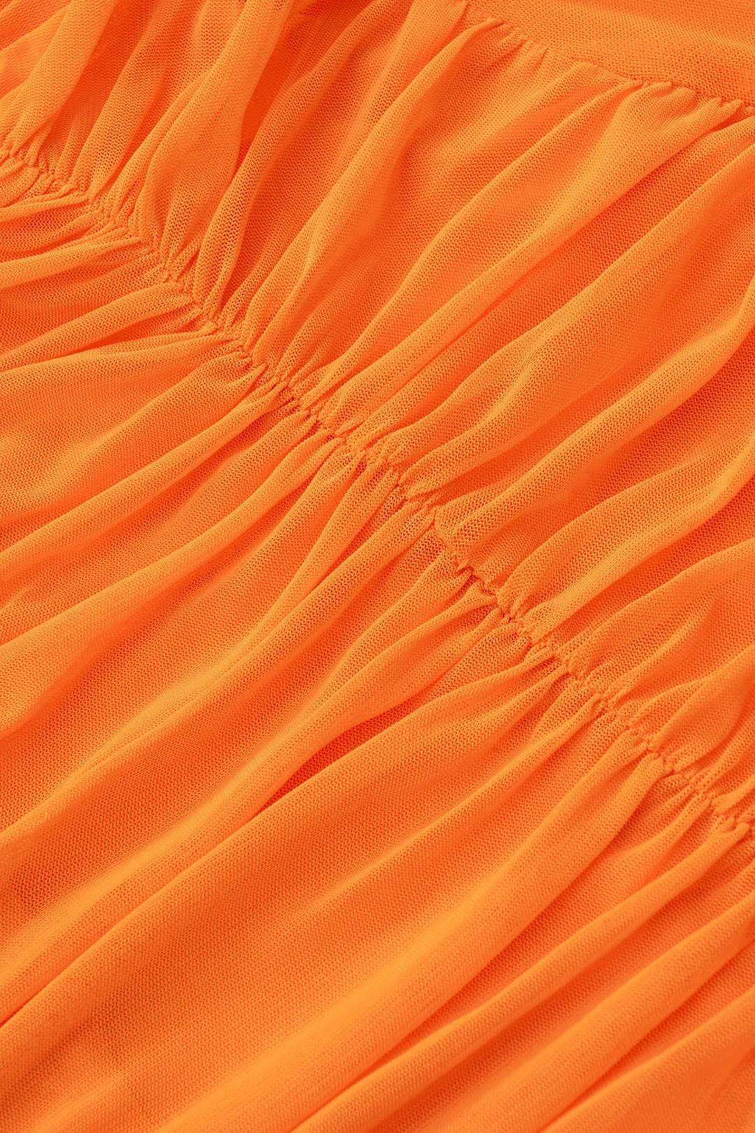 Mesh Ruched Sleeveless Mini Dress sold by Micas product image thumbnail 3