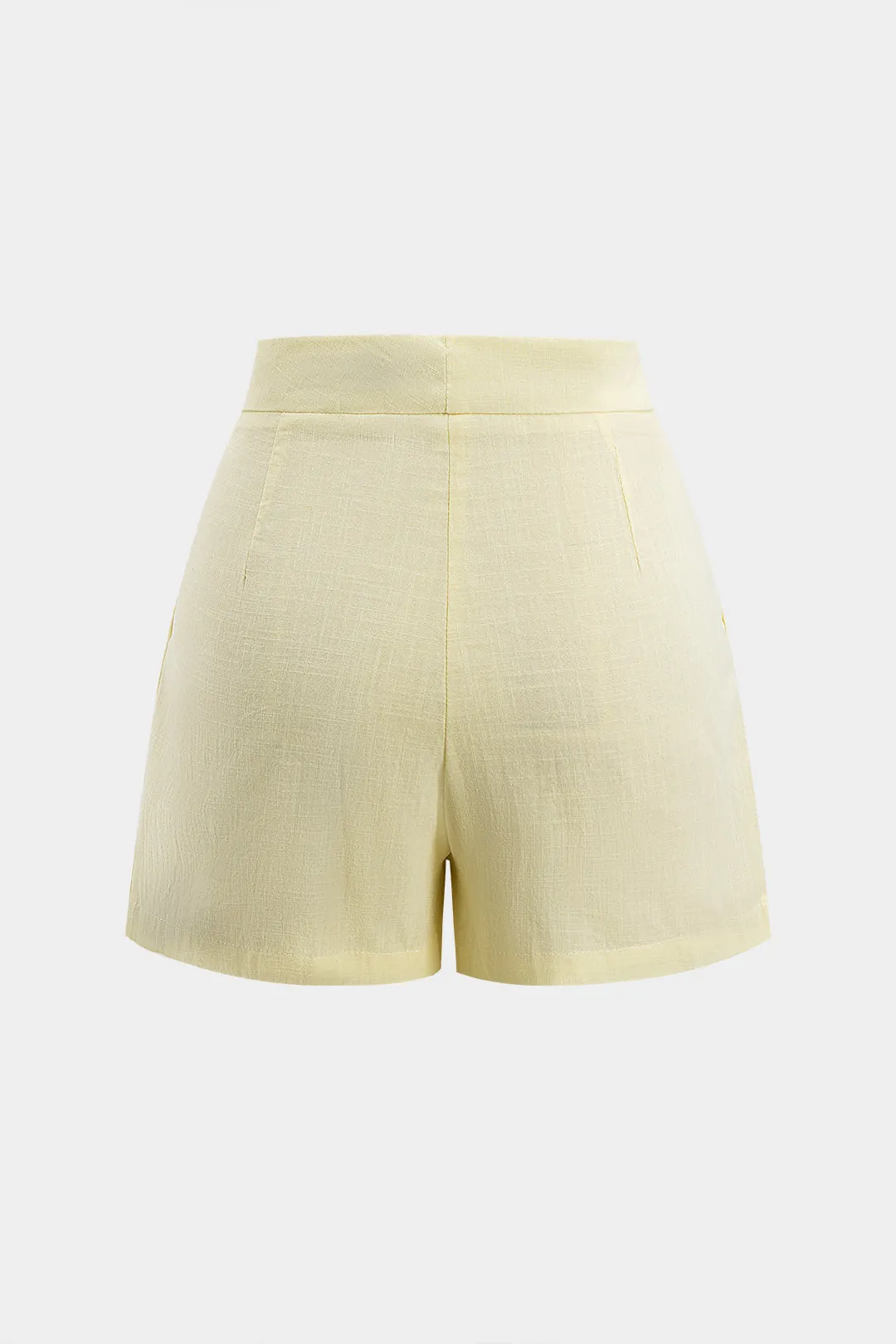 Knapdetaljer vest og shorts sæt sold by Micas product image thumbnail 5