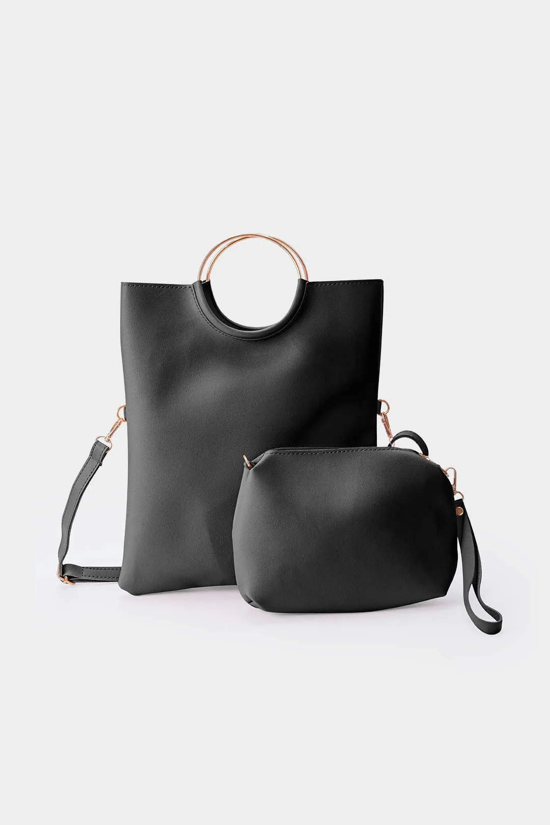 Sammenfoldelig rund ringtaske taske sold by Micas