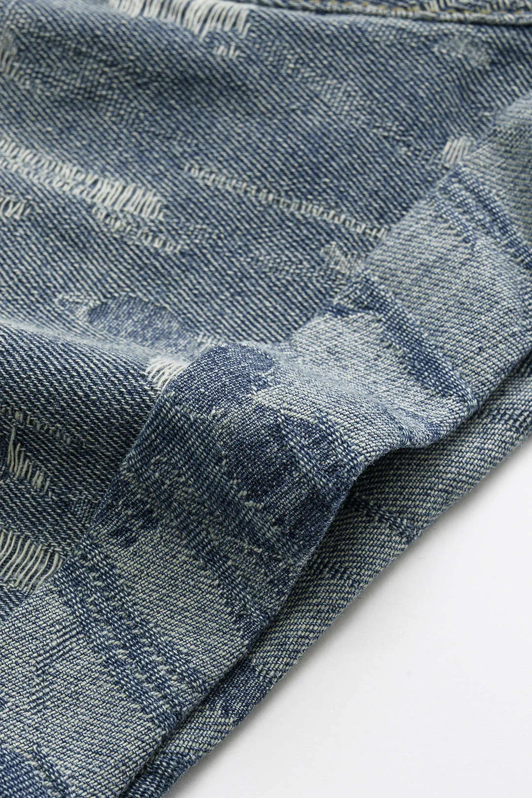 Denim en skulder bælte romper sold by Micas product image thumbnail 3