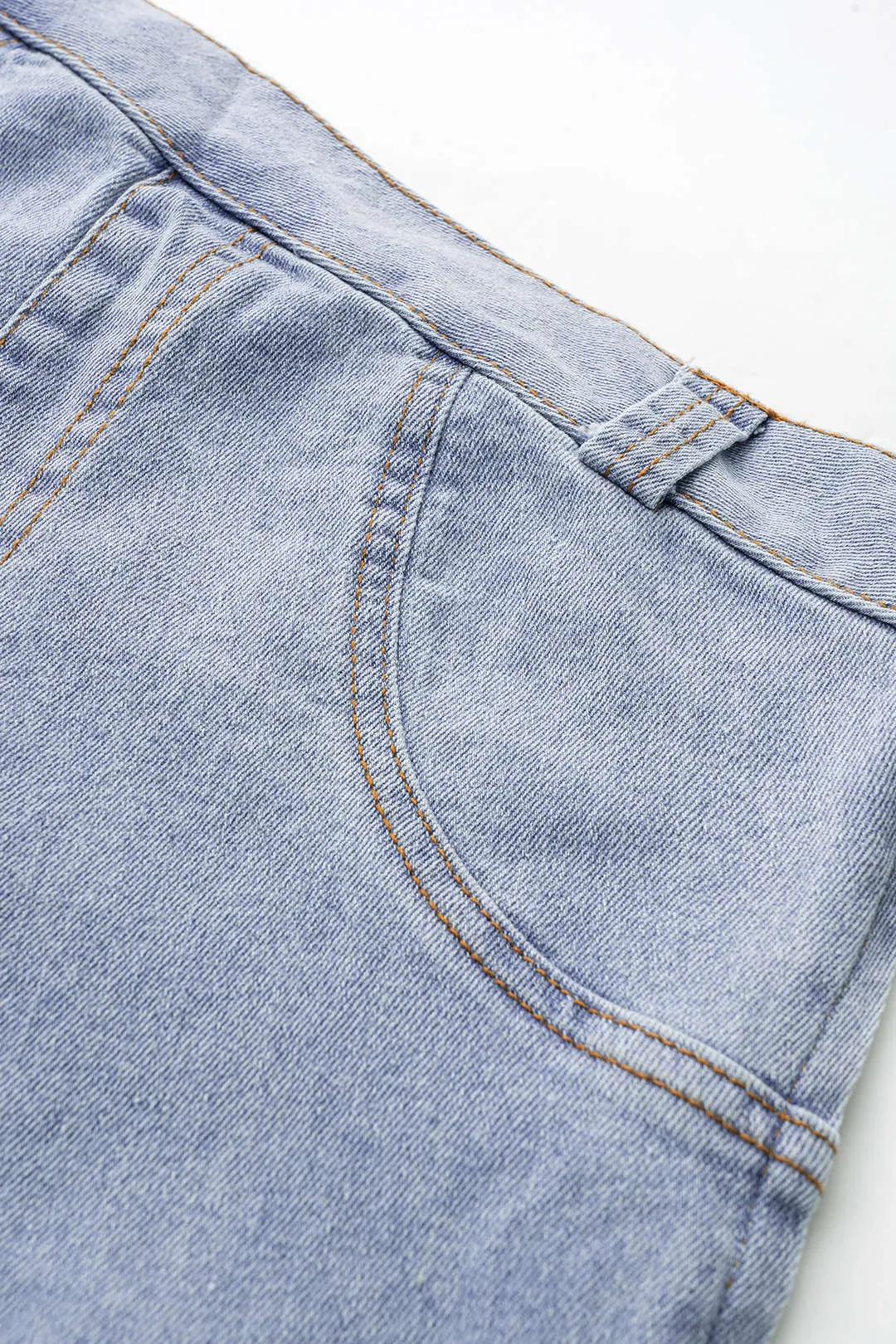 Denim lomme en skulder jumpsuit sold by Micas product image thumbnail 3