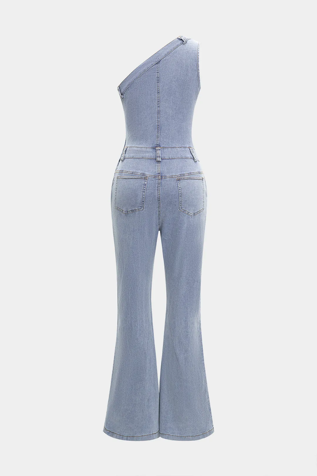 Denim lomme en skulder jumpsuit sold by Micas product image thumbnail 2