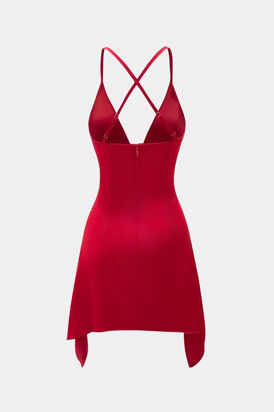 Slip ærmeløs ruched mini kjole sold by Micas product image thumbnail 2