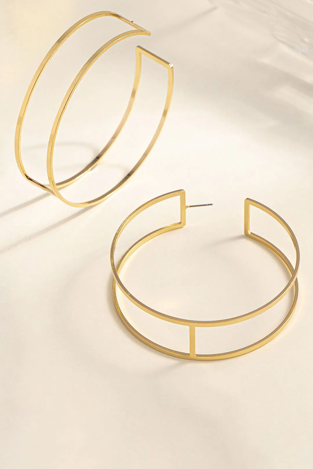 Firkantet stor bøjleørering sold by Micas product image thumbnail 2