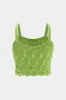 Plus størrelse strik tank top sold by Micas