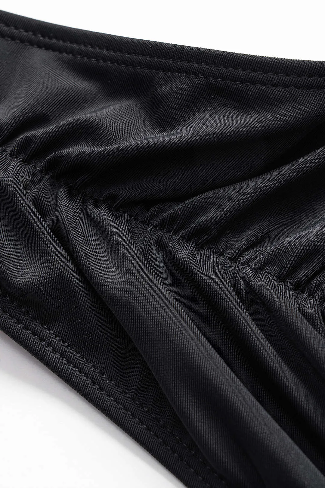 Knoted halter hals slips tilbage Mentallic Decor Strappy Bikini Set sold by Micas product image thumbnail 4