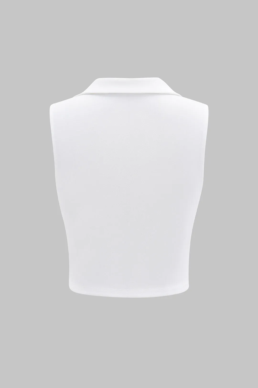 V-hals patchwork tank top sold by Micas product image thumbnail 2