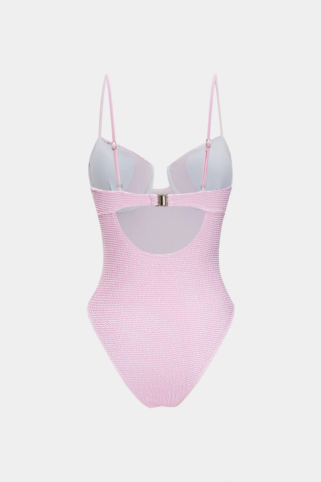 Rygfri ærmeløs plisseret slip bustier bodysuit sold by Micas product image thumbnail 3
