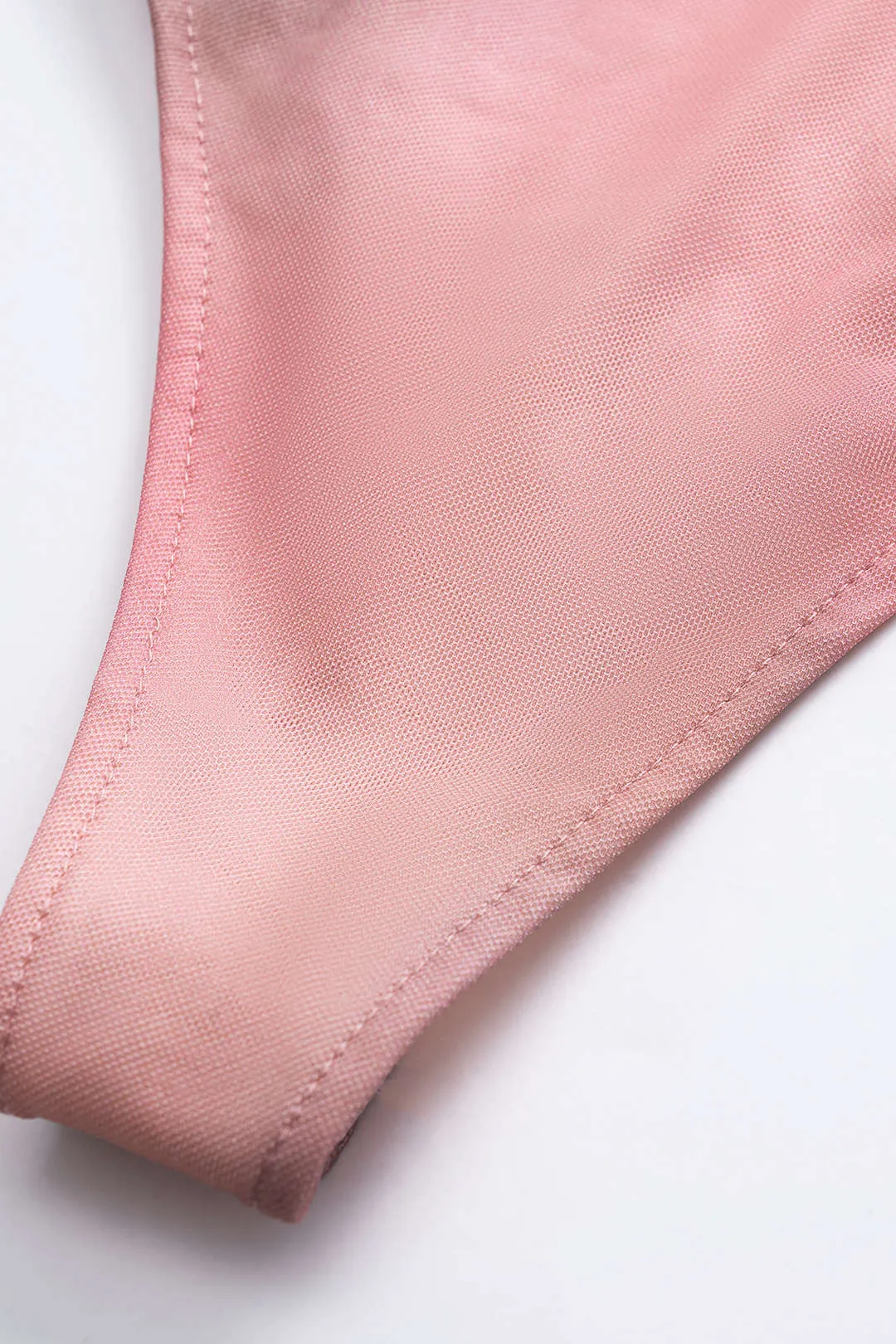 Ombre v-hals mesh ærmeløs slip bodysuit sold by Micas product image thumbnail 5