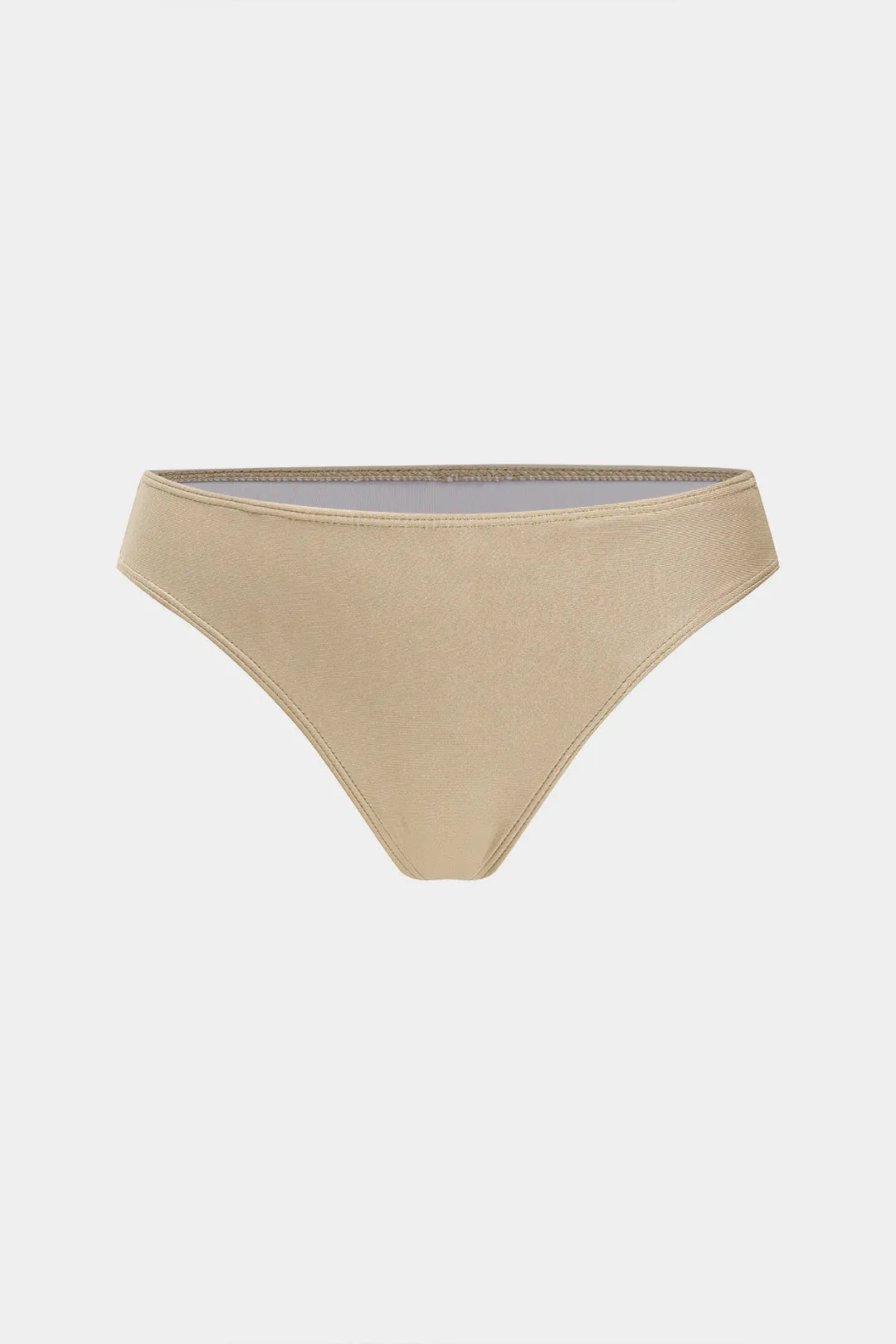 Metallisk indretning ruched asymmetrisk bikini -sæt sold by Micas product image thumbnail 4