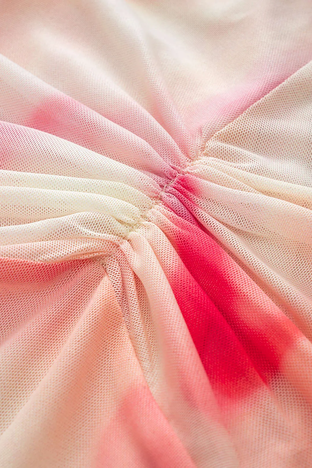 Ombre mesh ærmeløs slip v-hals maxi kjole sold by Micas product image thumbnail 3