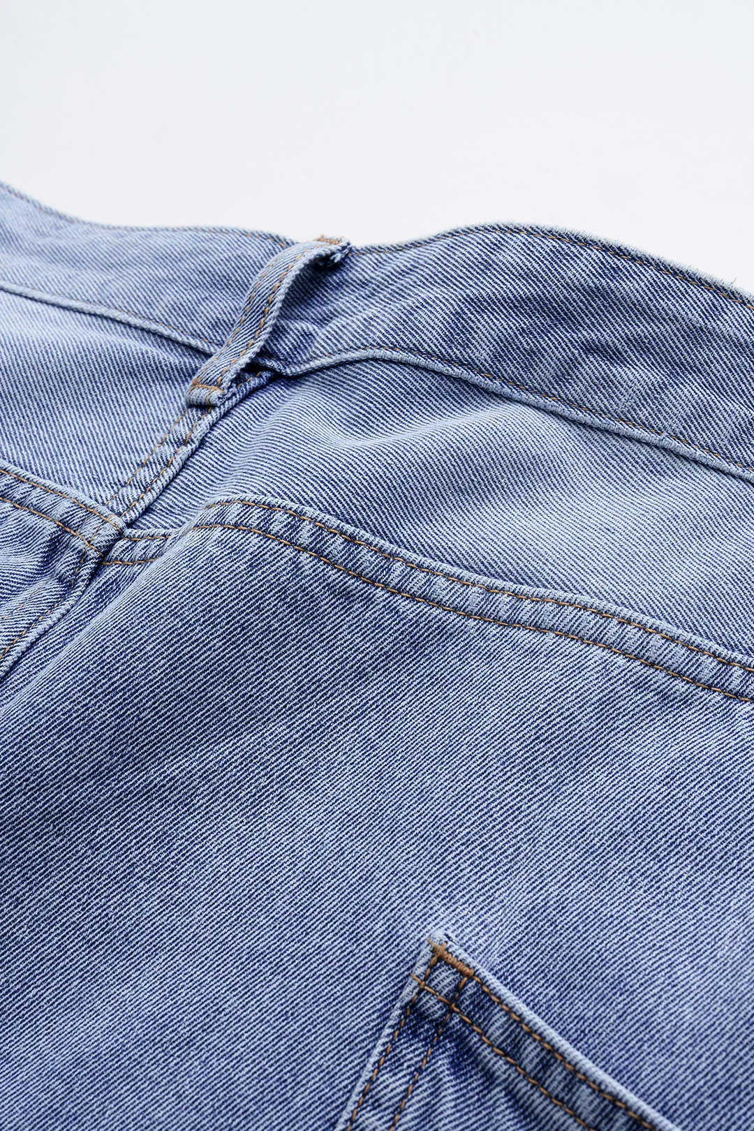 Plus størrelse denim bred ben tønde jeans sold by Micas product image thumbnail 5