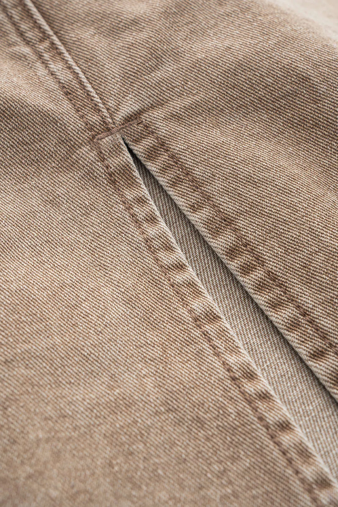 Denim krydsede asymmetrisk spalte nederdel sold by Micas product image thumbnail 5