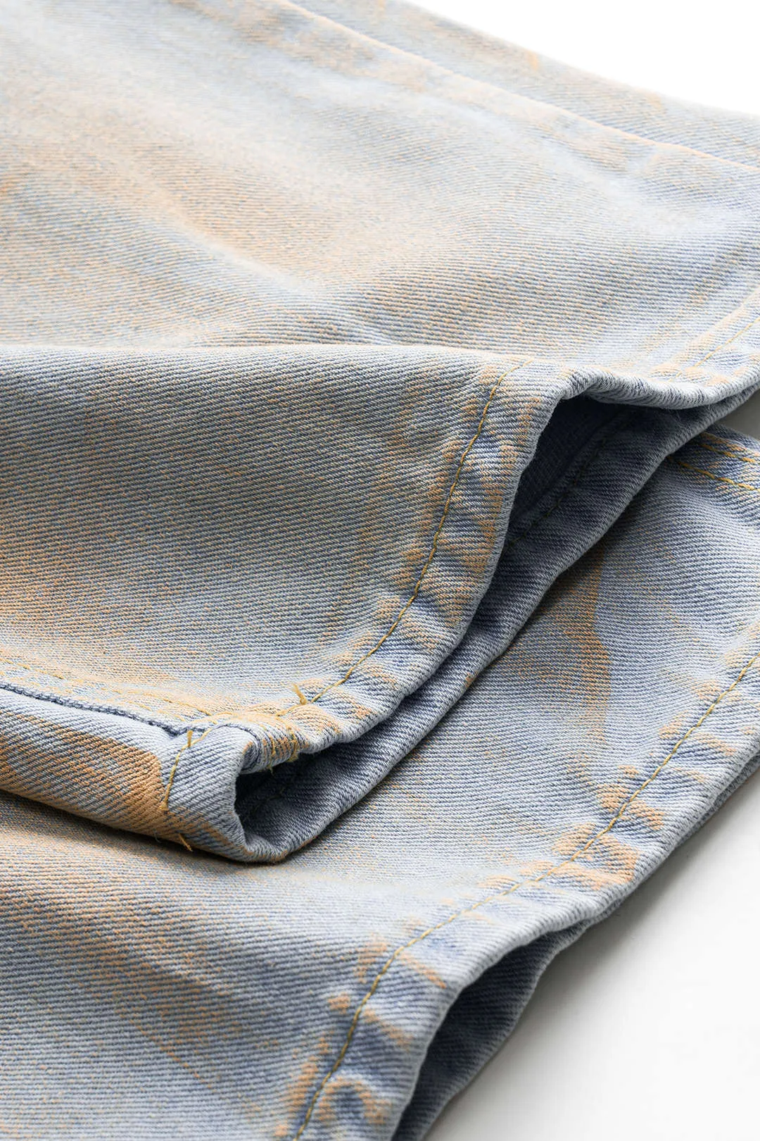 Denim beskidt lige ben jeans sold by Micas product image thumbnail 5