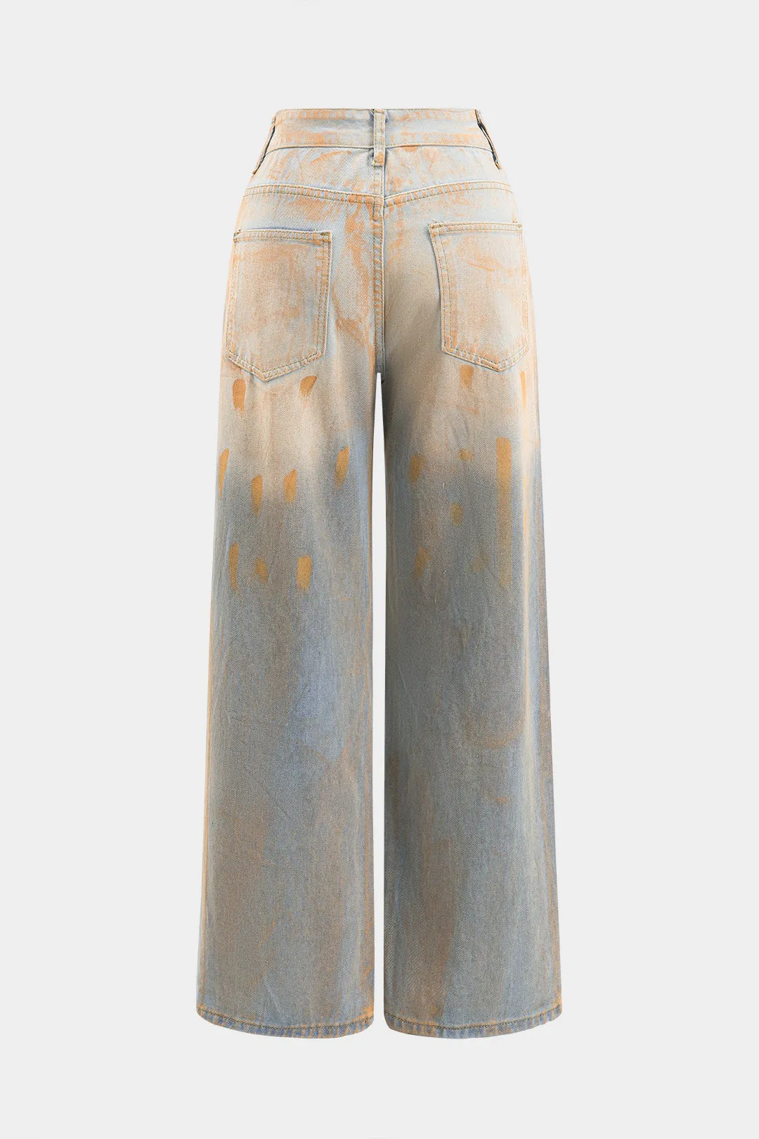 Denim beskidt lige ben jeans sold by Micas product image thumbnail 2