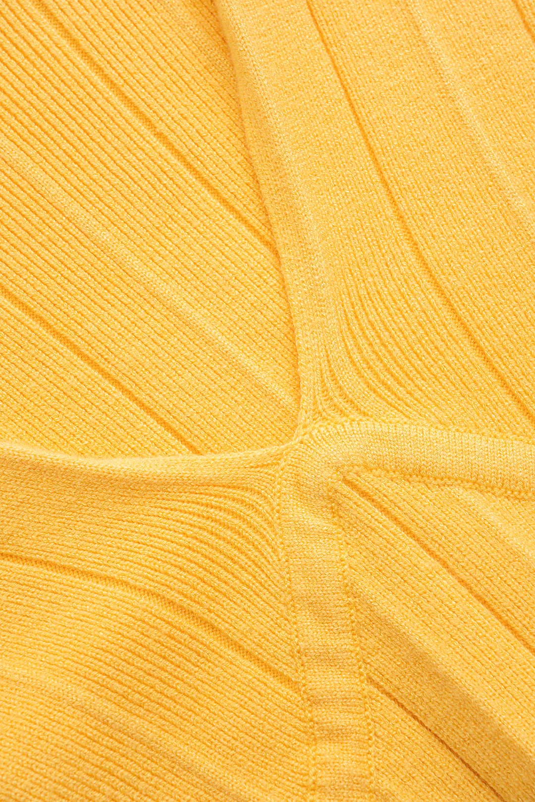 Solid strik v-hals kjole sold by Micas product image thumbnail 3