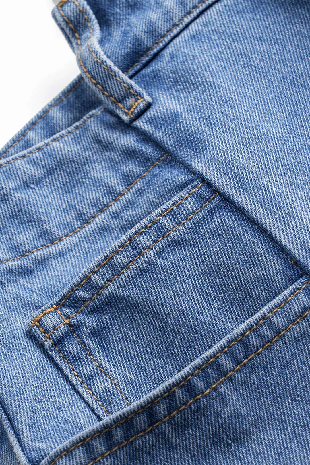 Denim brede ben tønde jeans sold by Micas product image thumbnail 4