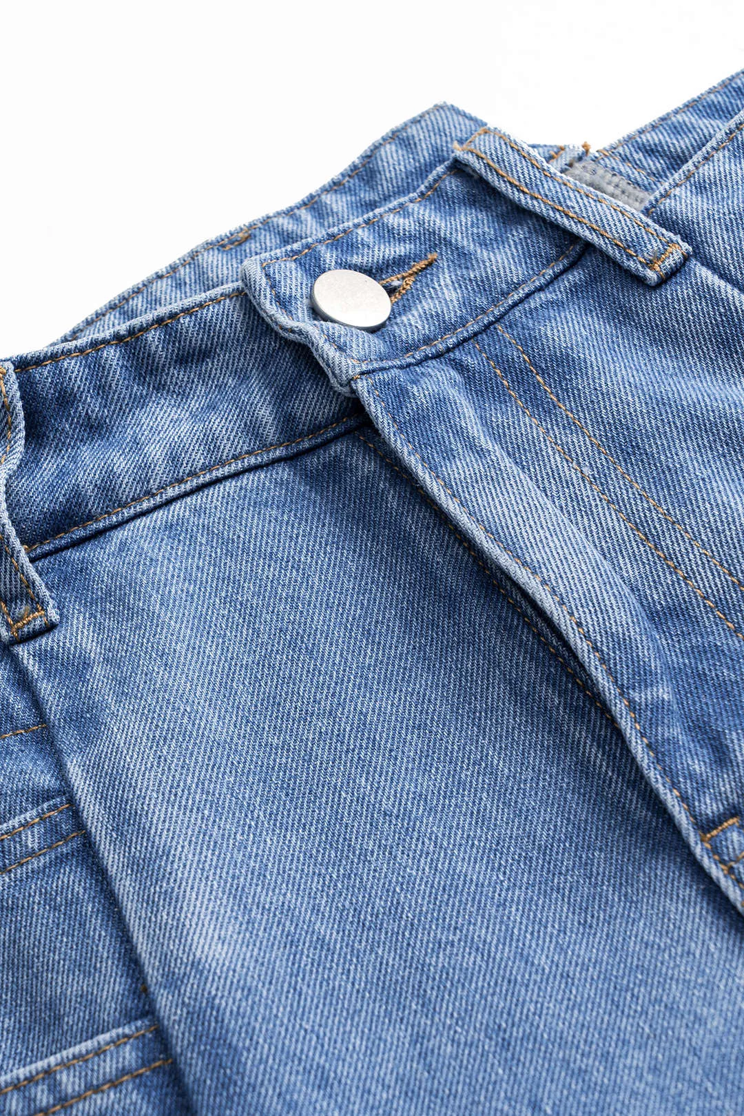 Denim brede ben tønde jeans sold by Micas product image thumbnail 3