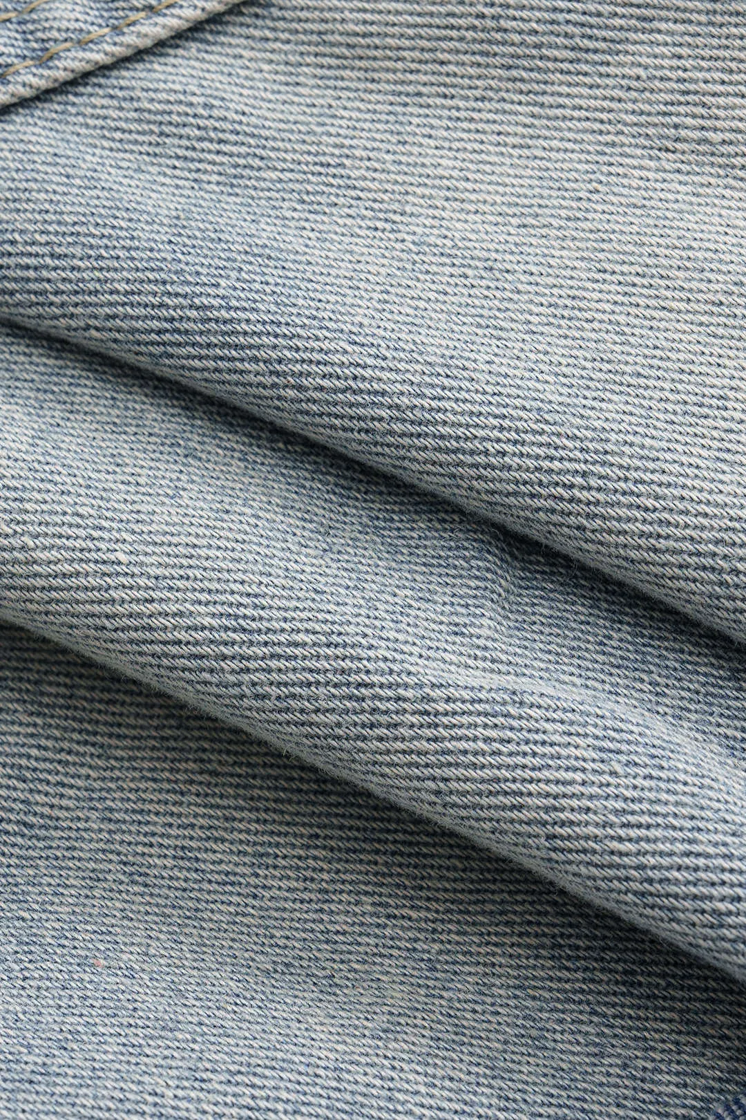 Denim High Waist Pocket Shorts sold by Micas product image thumbnail 4