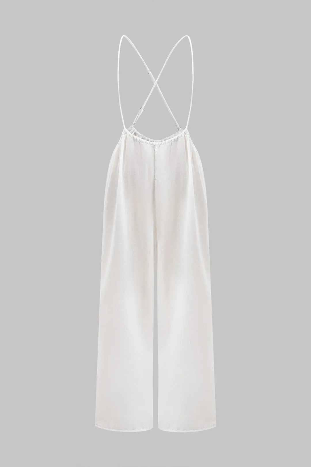 Krydsede brede benbukser sold by Micas