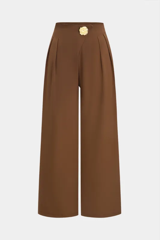 Høj talje brede benbukser sold by Micas