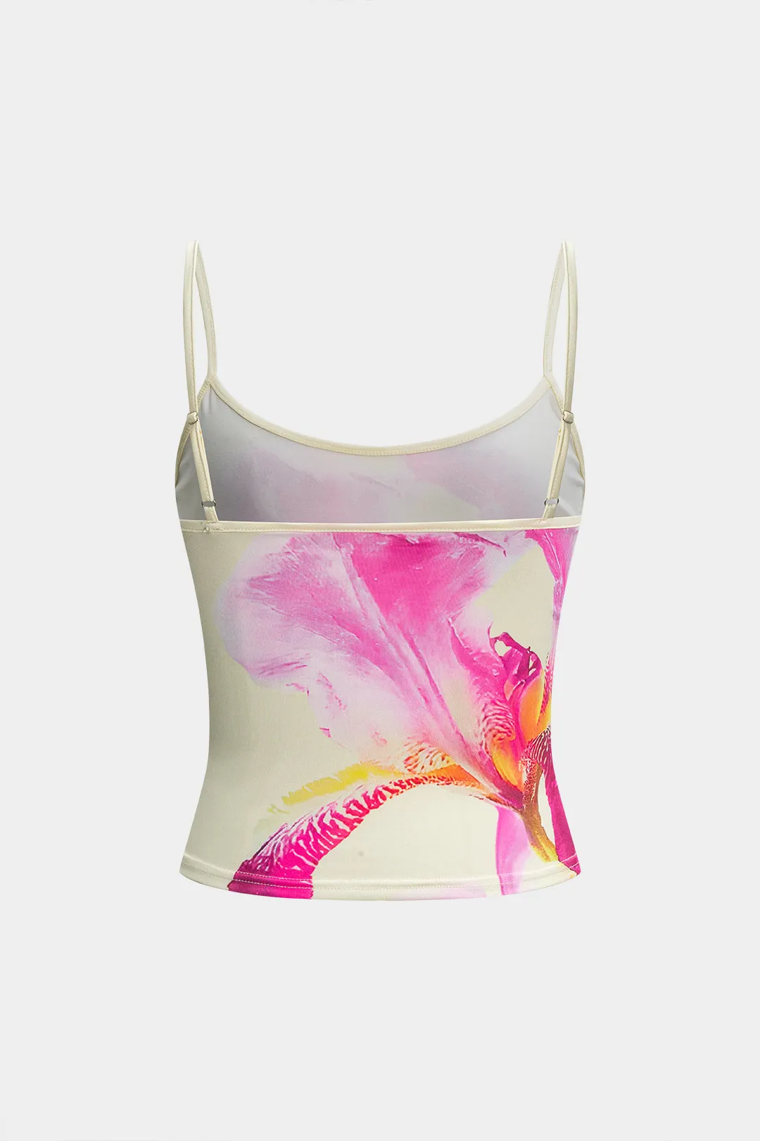 Blomstermønster Cami Top og Ruched Nederdel sæt sold by Micas product image thumbnail 3