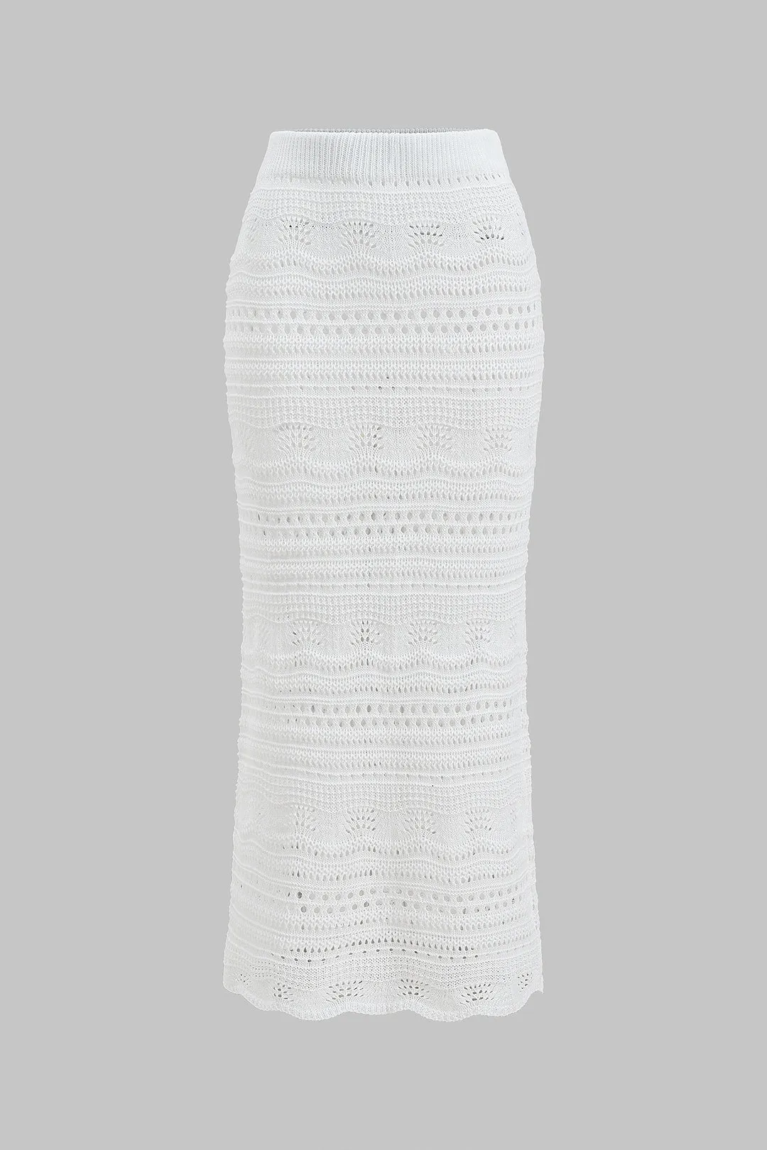 Strik hul ud tank top og nederdel sæt sold by Micas product image thumbnail 4