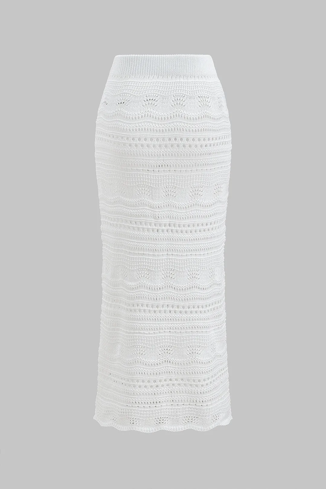 Strik hul ud tank top og nederdel sæt sold by Micas product image thumbnail 5