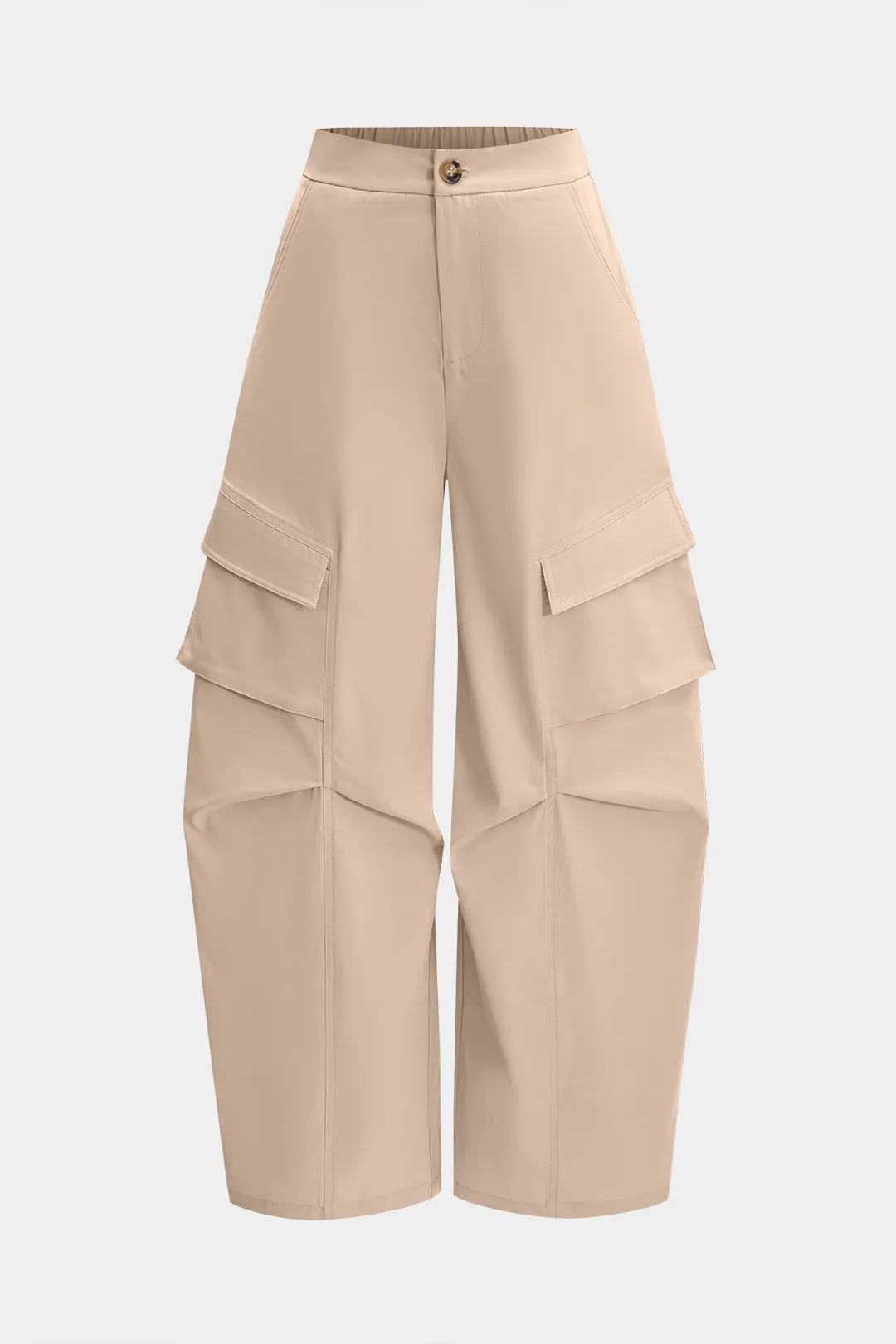 Høj talje lomme tønde bukser sold by Micas