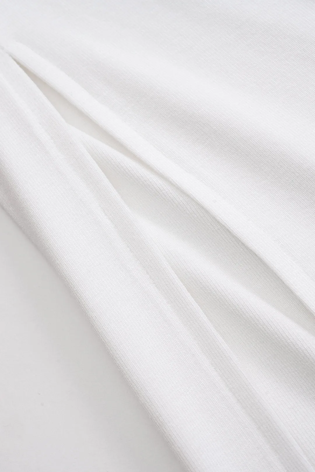 Ruched Asymmetrical Patchwork Slit nederdel sold by Micas product image thumbnail 5