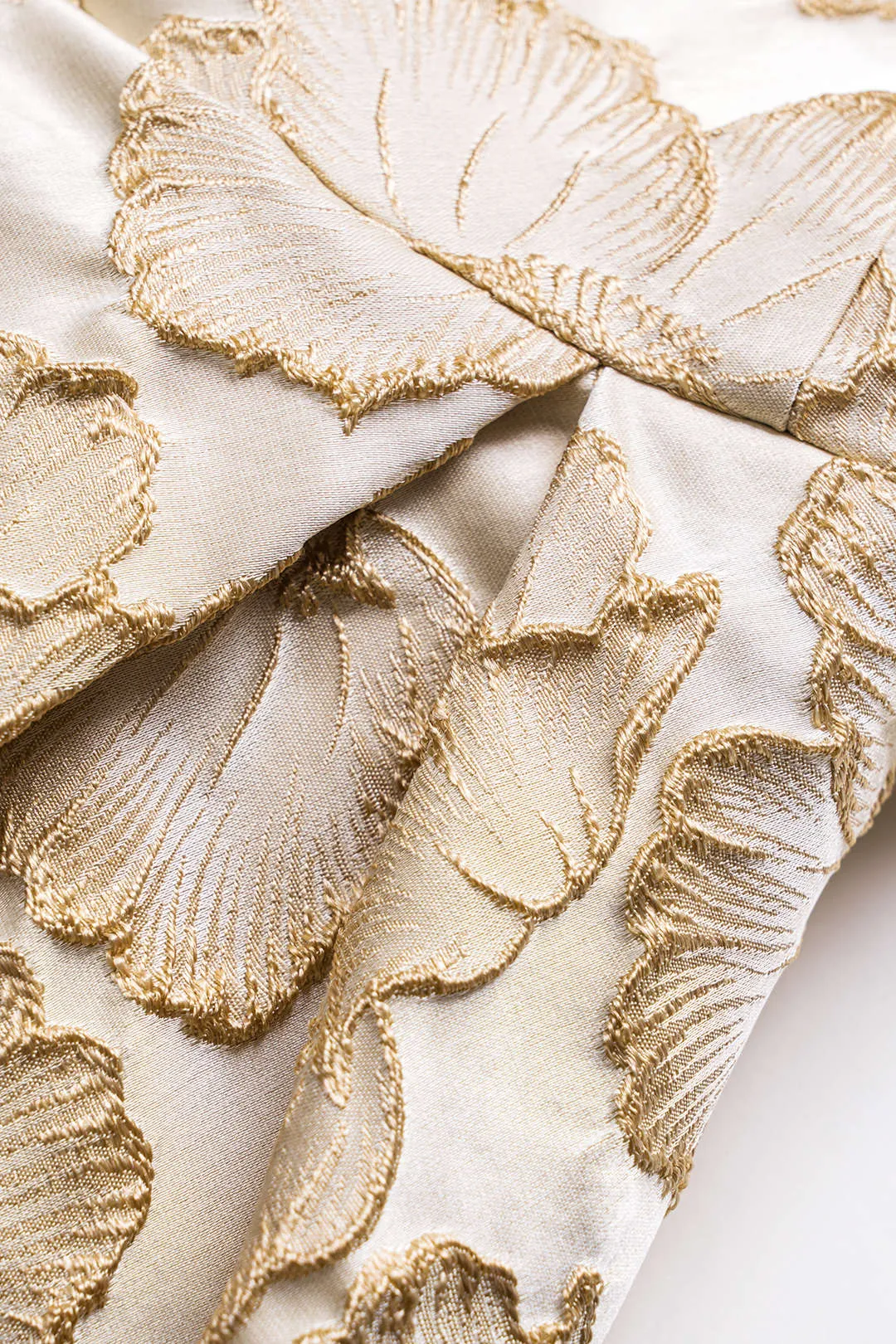 Jacquard Embroidery Slip Mini Dress sold by Micas product image thumbnail 4